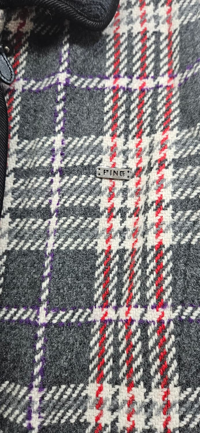 핑 체크 무늬 방풍 내피분리 자켓 95 상품이미지4