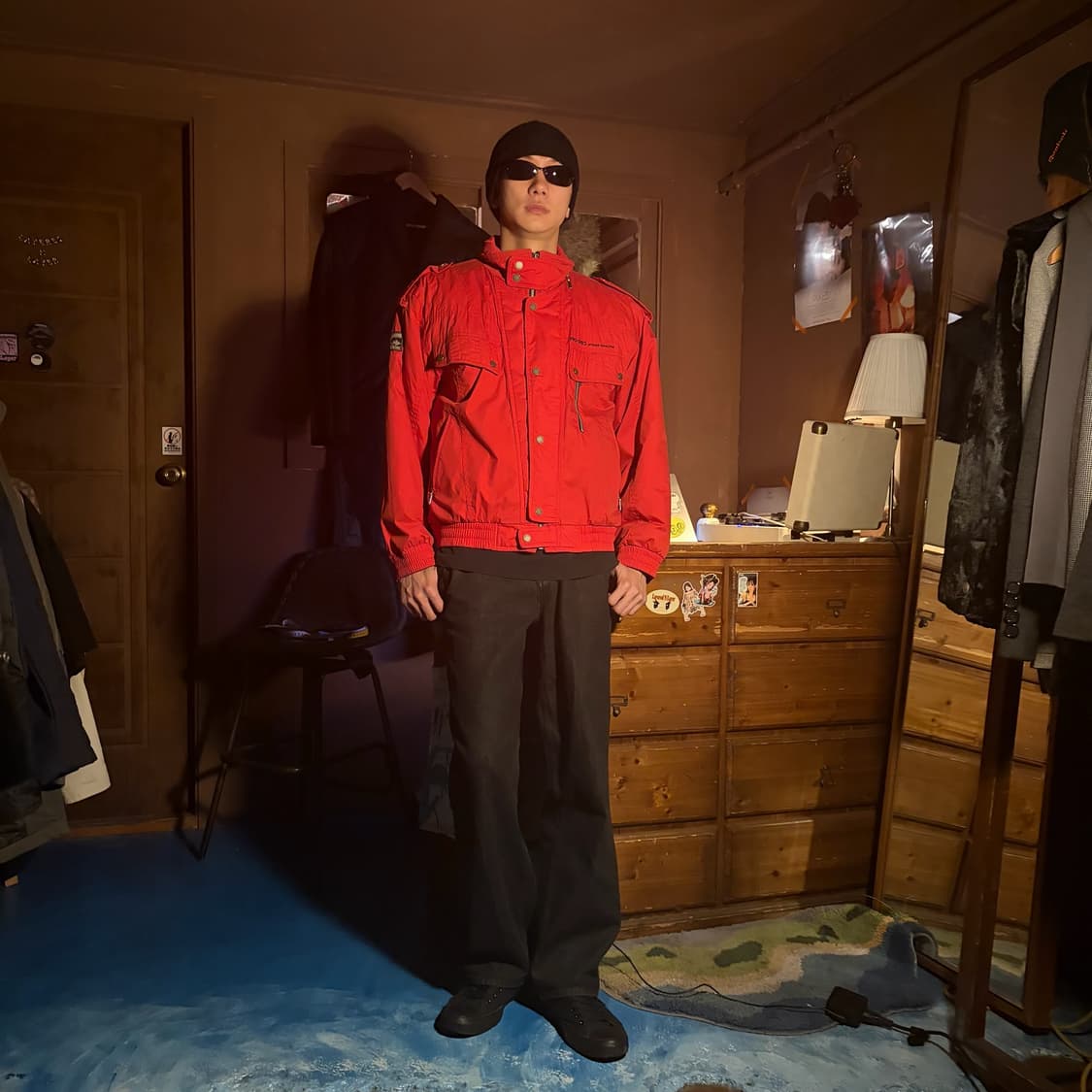 90S PROSPECS DOUBLE LAYERED AKIRA BOMBER 상품이미지3