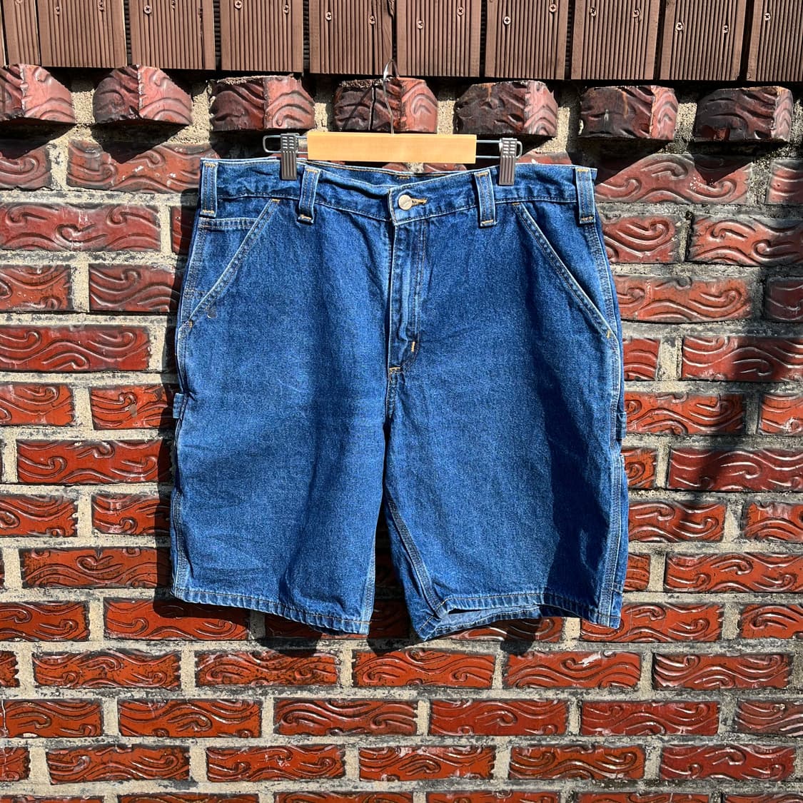 칼하트 정품 데님 반바지 쇼츠 청 바지 상품이미지1