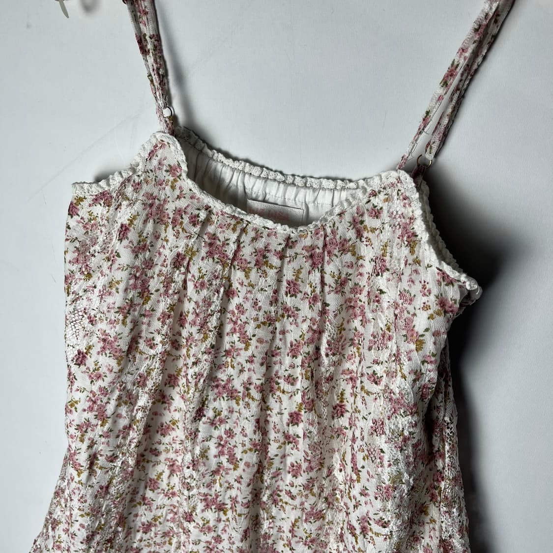 [LIZ LISA] 리즈리사 플로럴 프릴 끈 원피스 상품이미지2