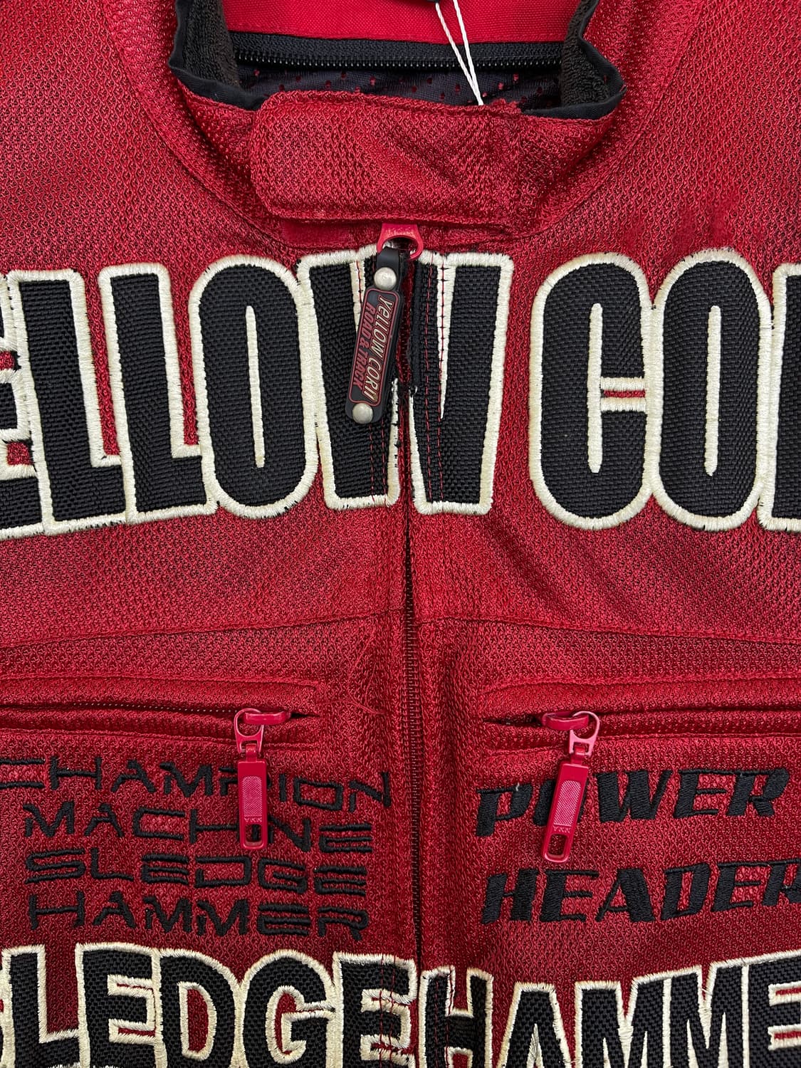 옐로우콘 90s B.R.P 레이싱 메쉬드 자켓 상품이미지4