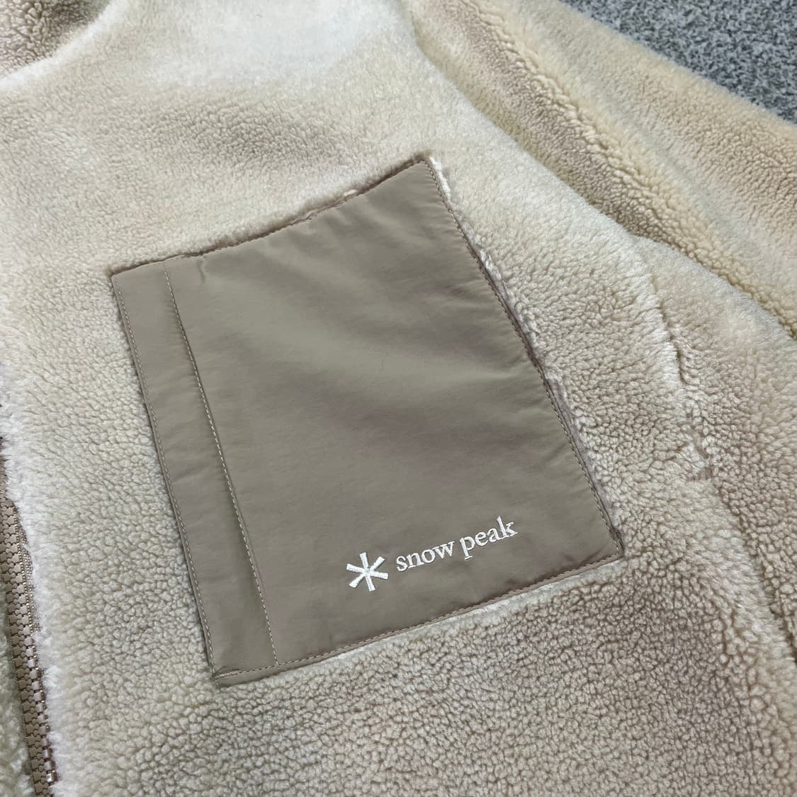스노우 피크 우먼 플리스 자켓 상품이미지2