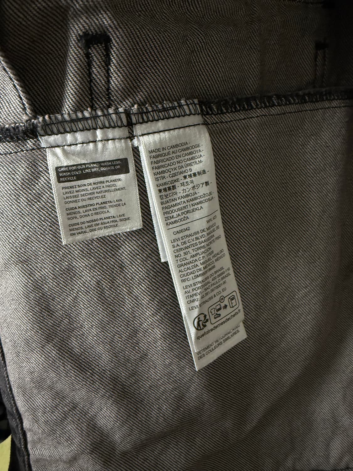 리바이스 타입2 흑청 트러커 m 상품이미지4