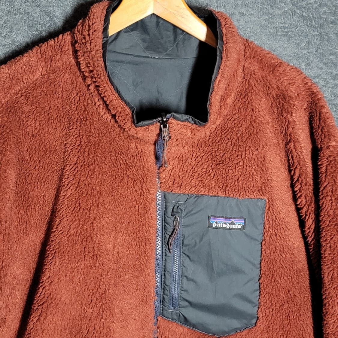 파타고니아 클래식 레트로-X 리버시블 플리스 자켓 오렌지 상품이미지2