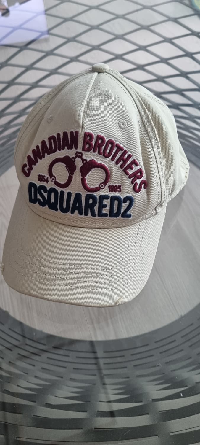 DSQUARED2 CANADIAN BROTHERS 자수 로고 볼캡 (정품 상품이미지1