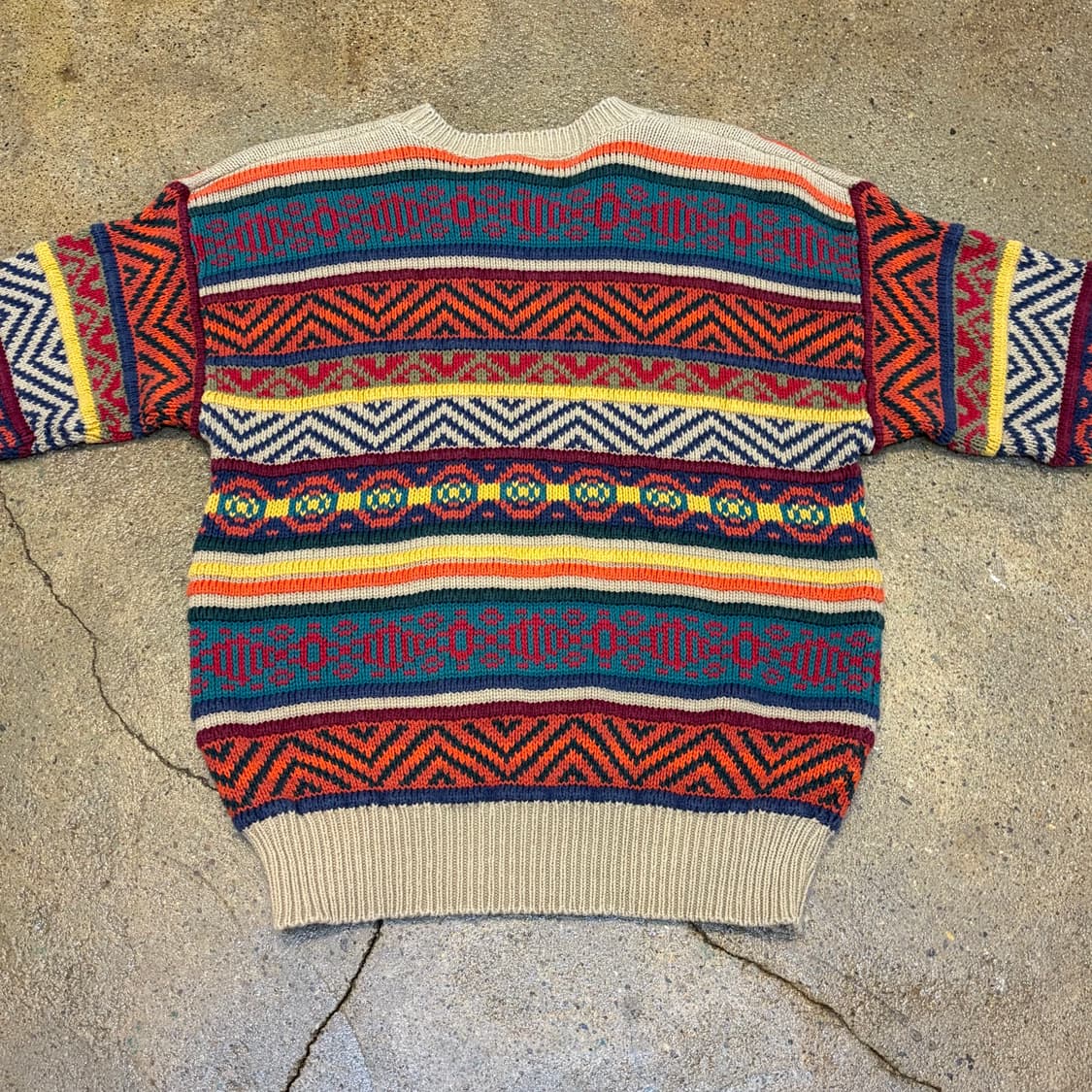 90s Made in USA 빈티지 코튼 니트 상품이미지7