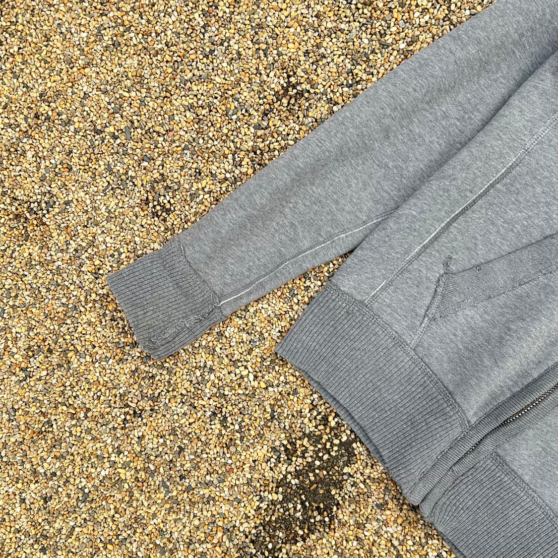 아베크롬비(Abercrombie) 그레이 NY 빈티지 후드집업 상품이미지3