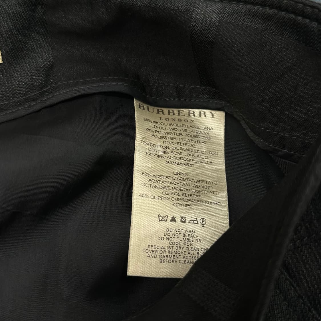 버버리 체크 스커트 상품이미지6