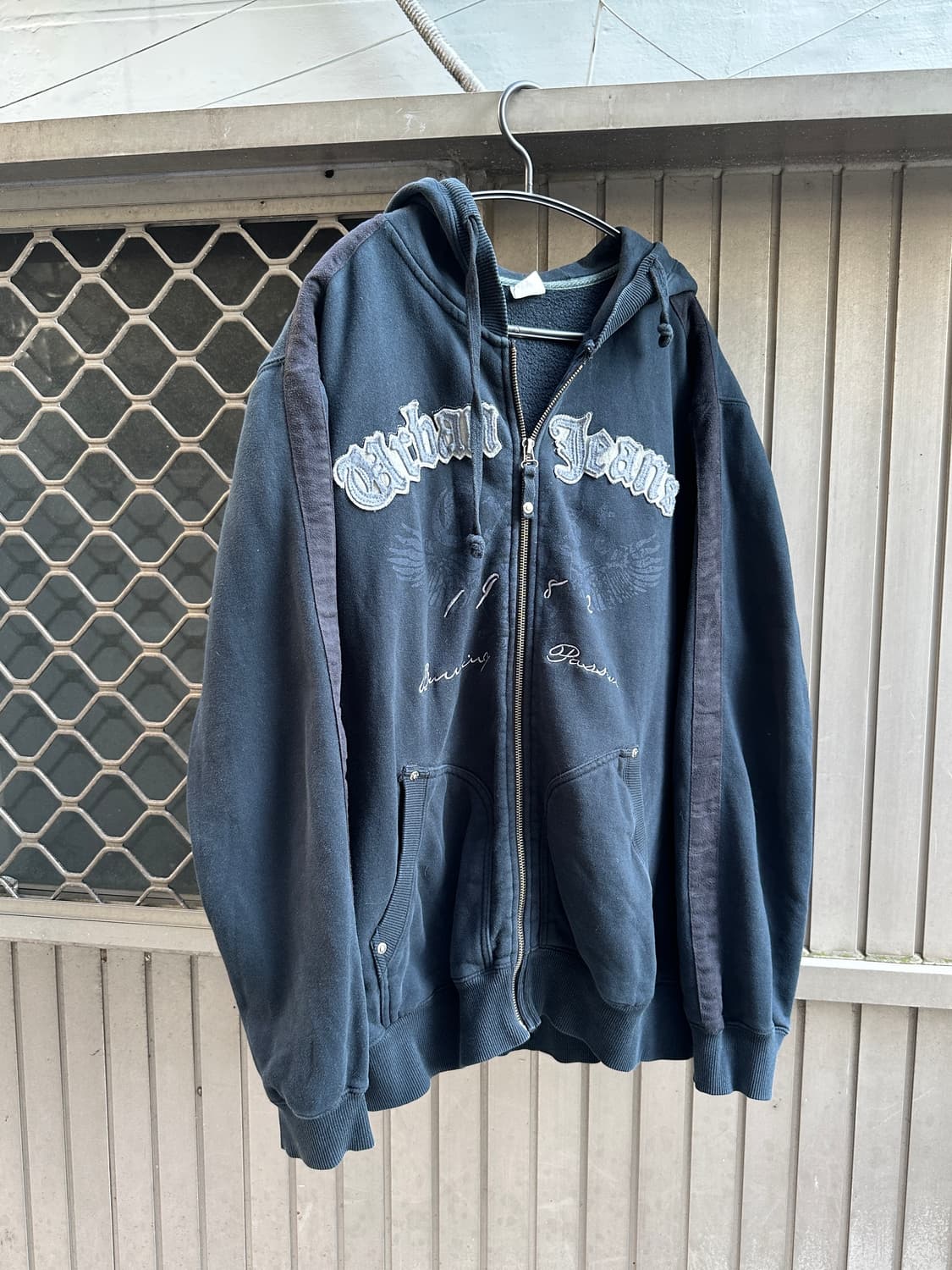 INTOIN gothic wing printing hood zip up  상품이미지1