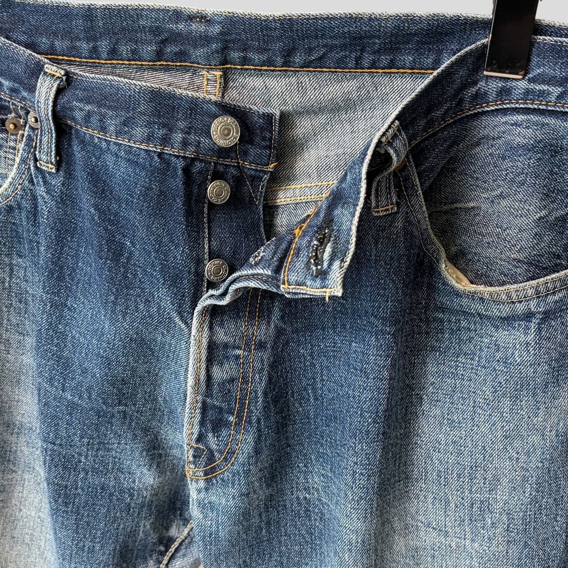 (38)빈티지 DENIME 드님 셀비지 데님 청바지 상품이미지3