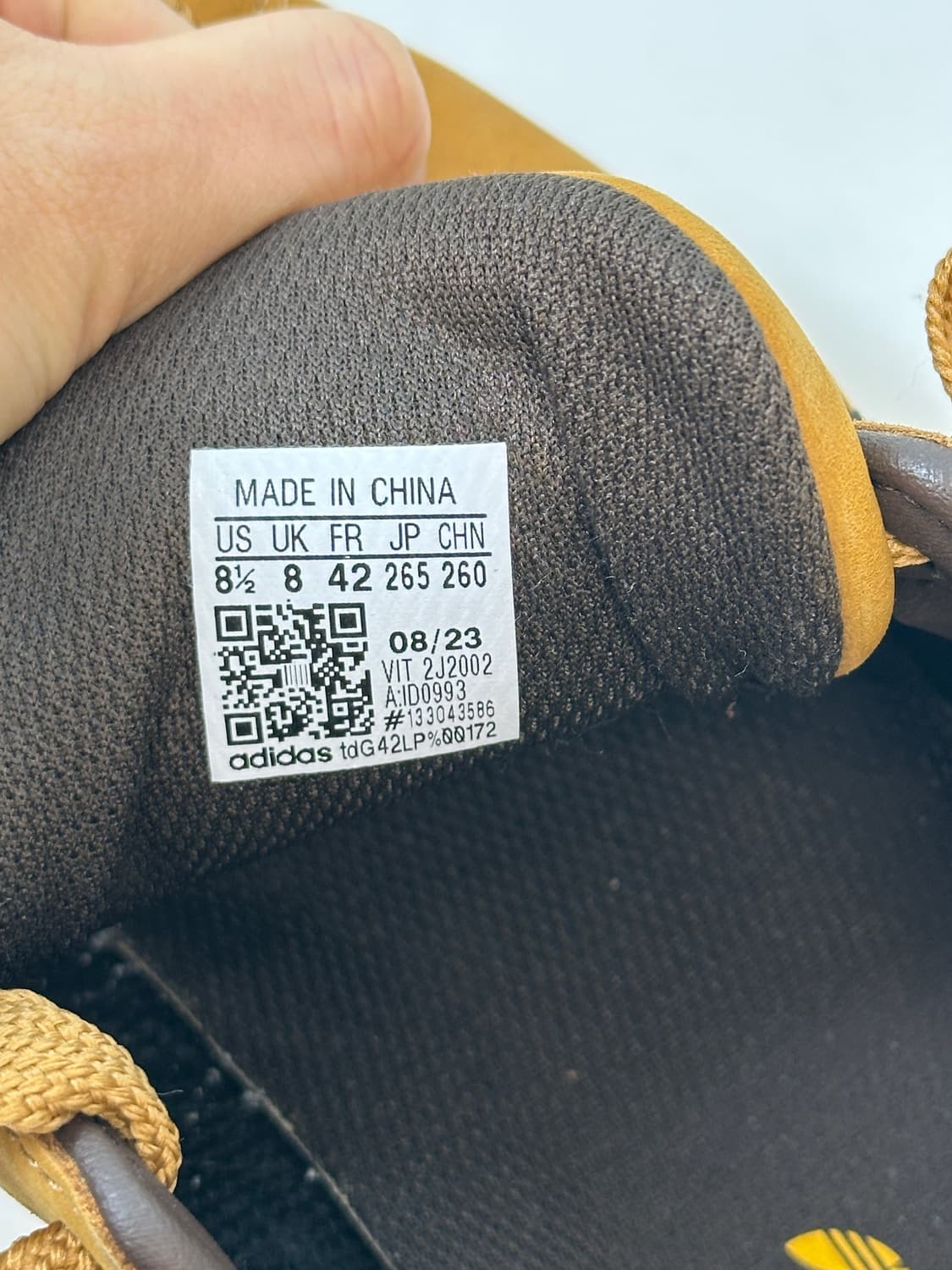 아디다스 슈퍼스타 된장 260 상품이미지3