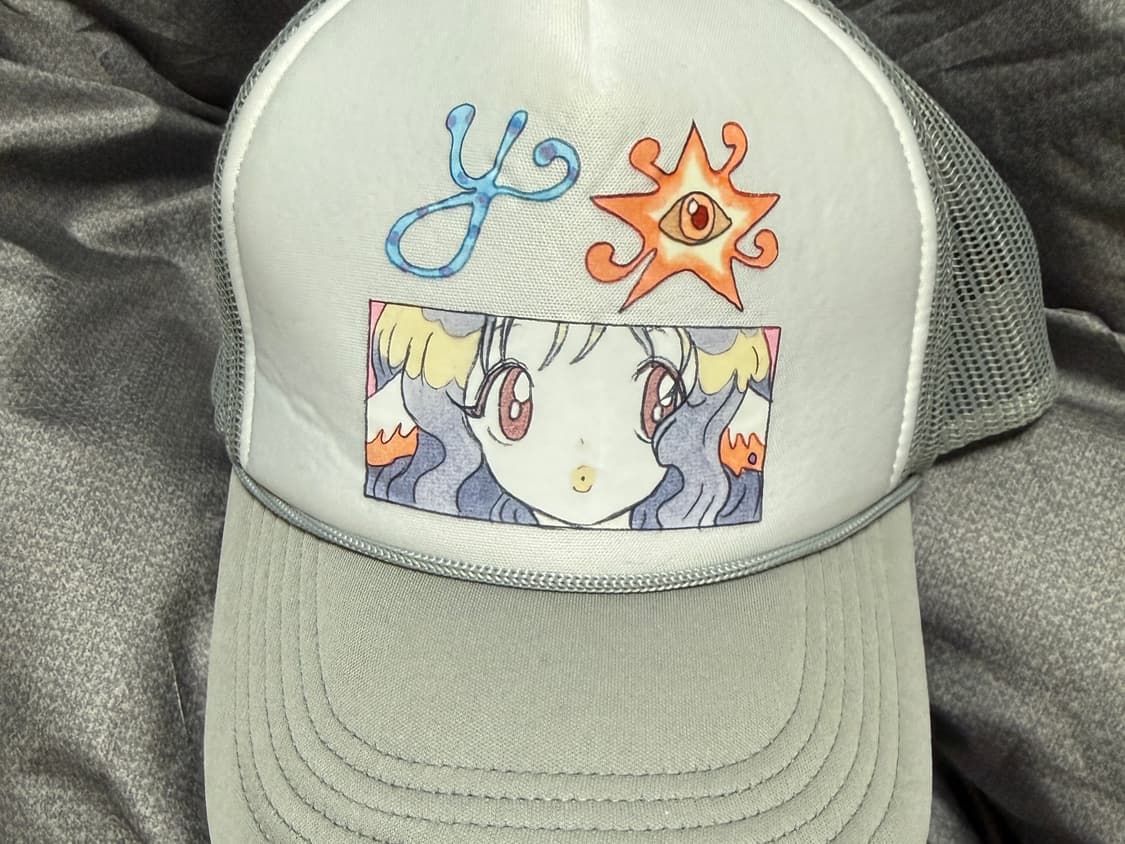 유민하 Yumin Ha 메쉬캡 볼캡 모자 캡모자 Oliwa 콜라보 상품이미지2