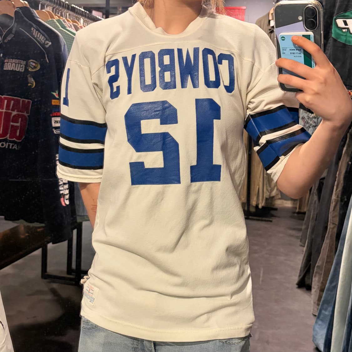 [IM] NFL no.12 cowboys반팔 져지 화이트  상품이미지2