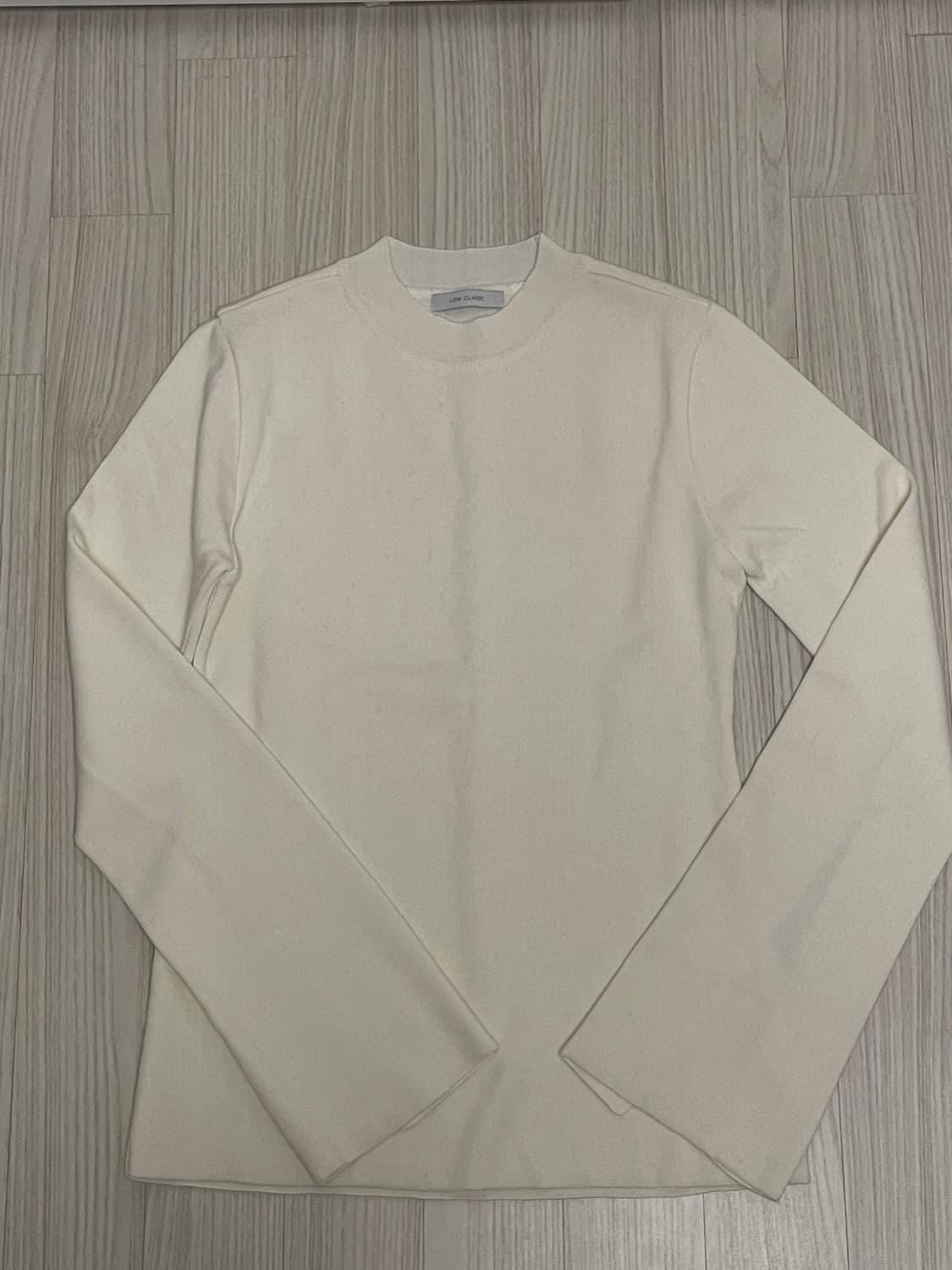 로우클래식 니트탑 아이보리 상품이미지3