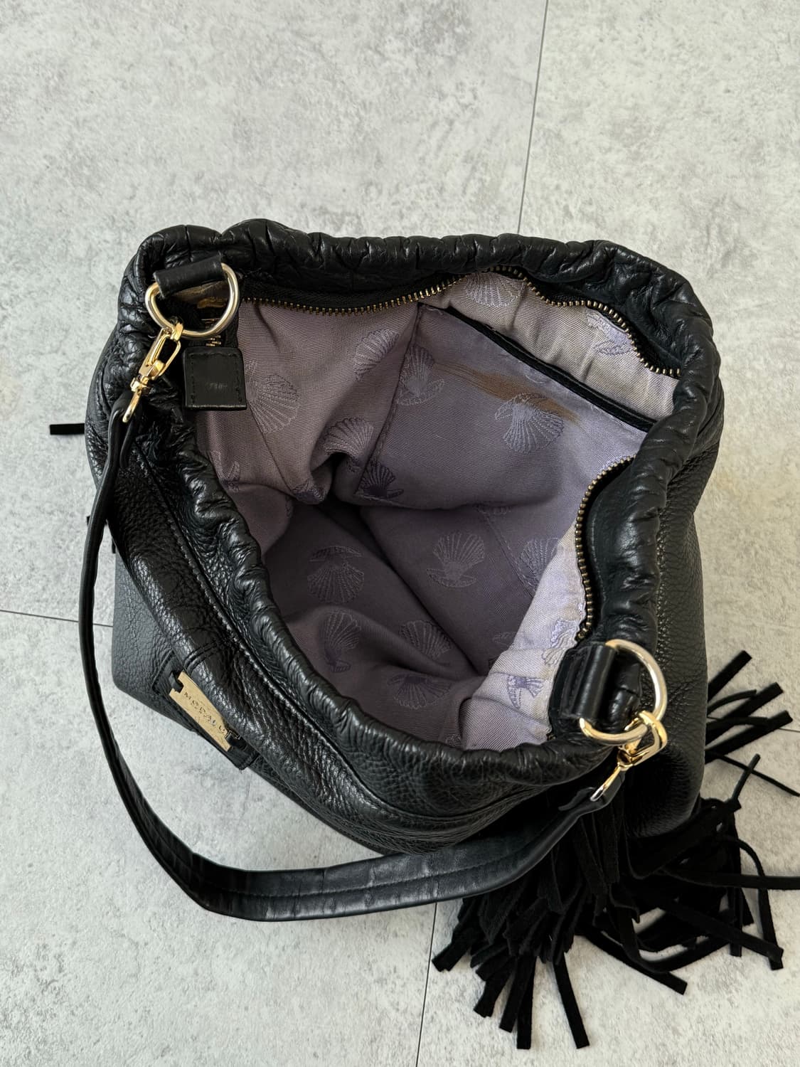 MODALU 프린지 레더 숄더백 상품이미지6