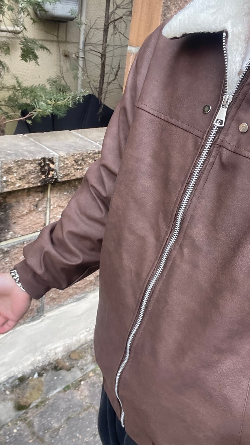 무스탕자켓 새상품 상품이미지2