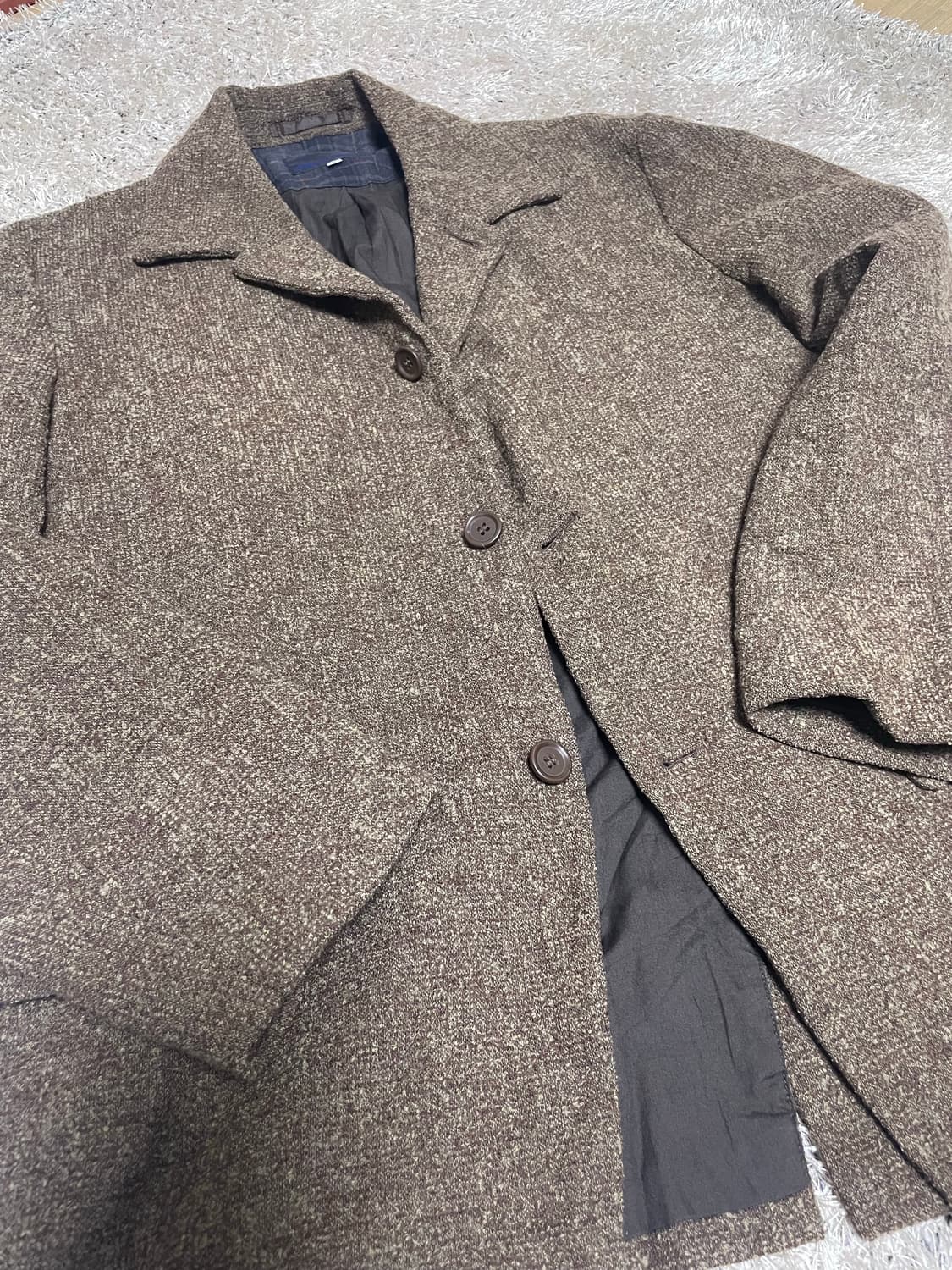 일본판 인터메조 3버튼 하운드투스 자켓 105 상품이미지2