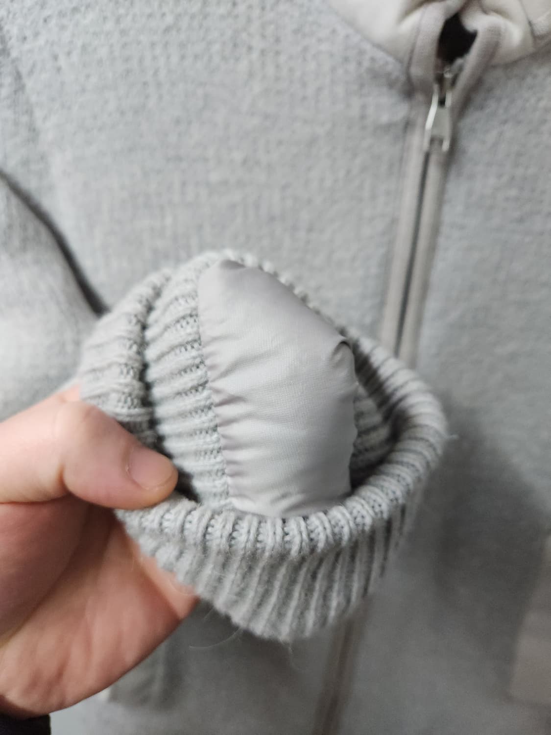 알레그리 allergies 니트 패딩 (구스다운) 상품이미지5