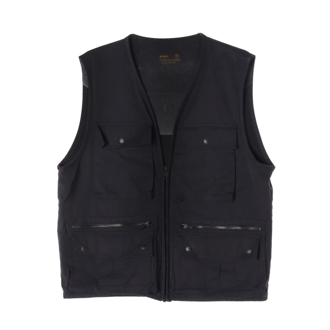 VANONE 티 포켓 유틸리티 베스트 블랙 F 상품이미지1