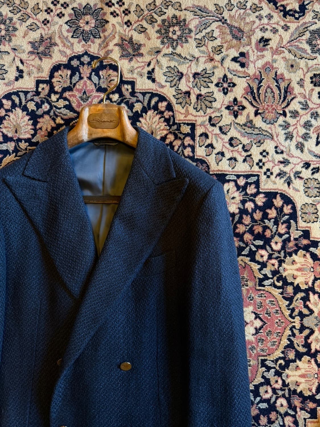 벨베스트 더블브레스티드 금장블레이저 남성100 상품이미지3