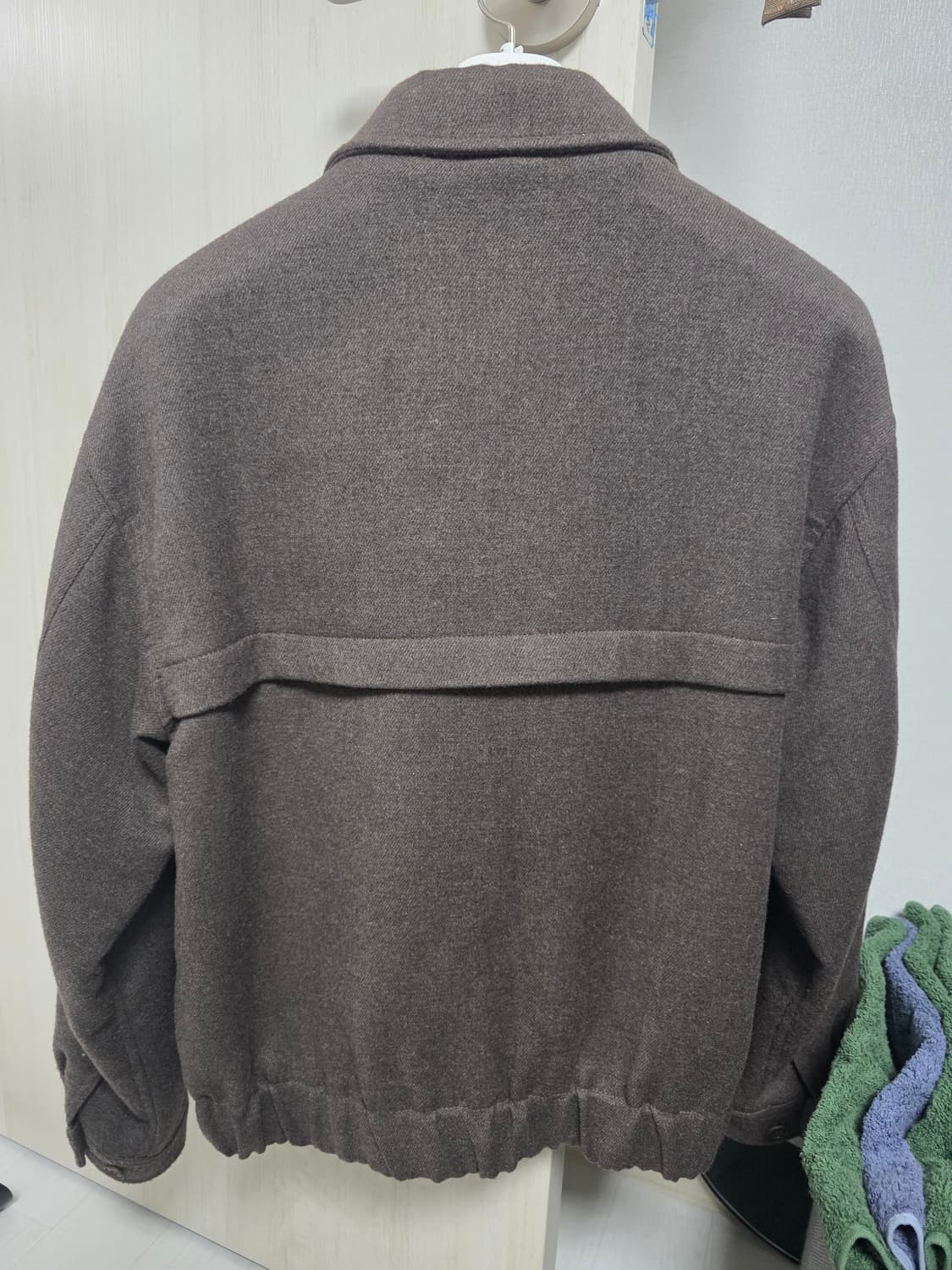 인사일런스 울 블렌드 블루종 M 상품이미지2