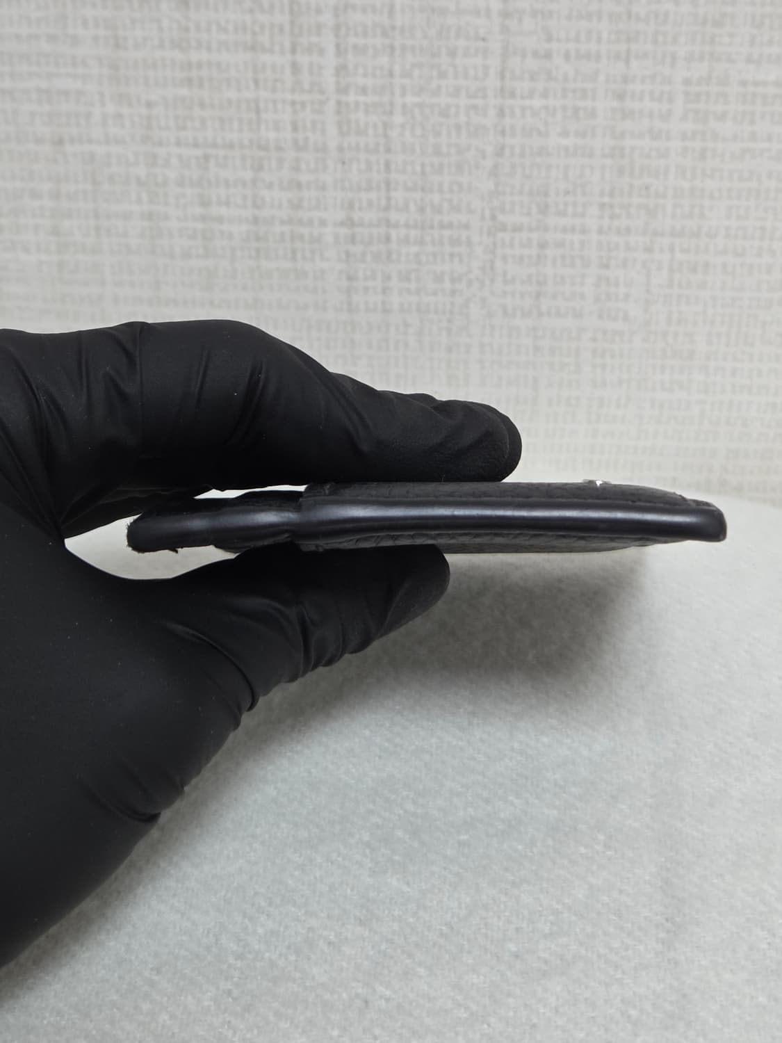 구찌 블랙 레더 카드지갑 / 25FW / 풀구성 상품이미지10