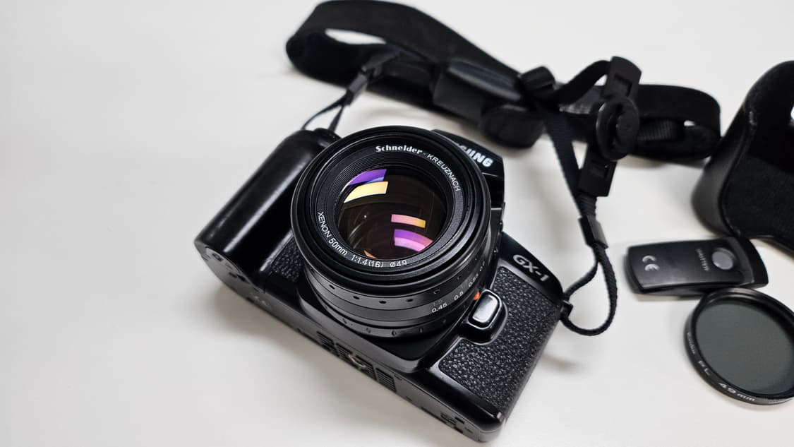 작례O 한정판 크로이쯔나크 제논 케녹스 gx-1 필름카메라 빈티지 필카 상품이미지7