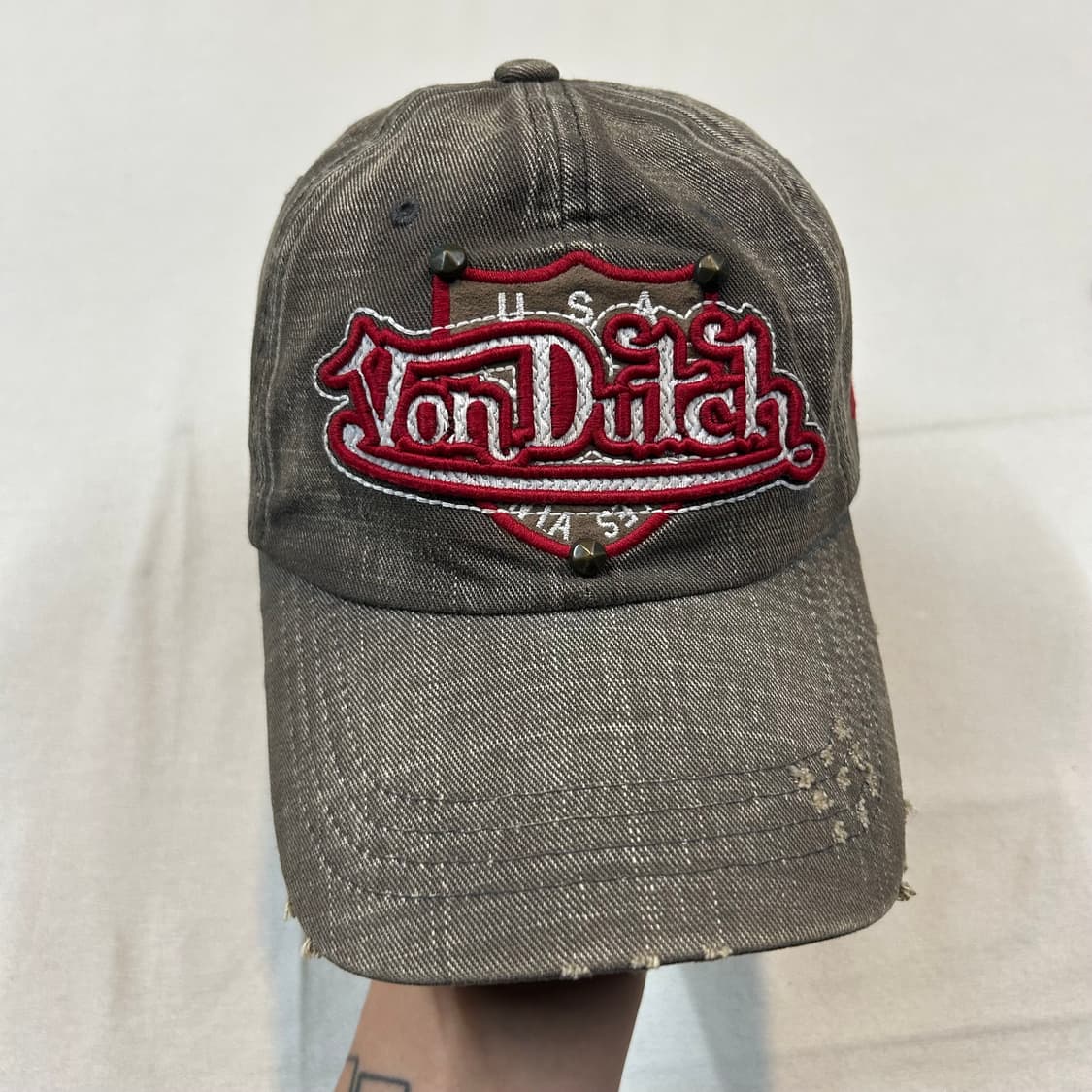 Von Dutch 본더치 볼캡 모자 Y2K 상품이미지2