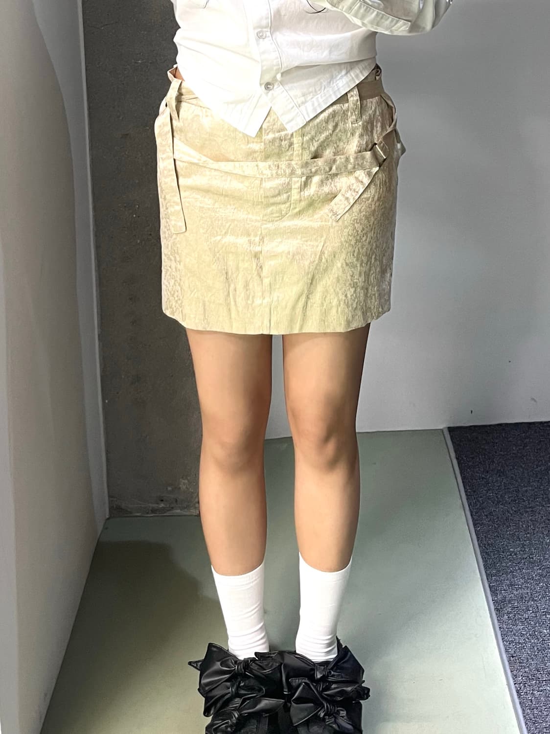 앤 드뮐미스터 어저스터블 본디지 스커트 상품이미지2