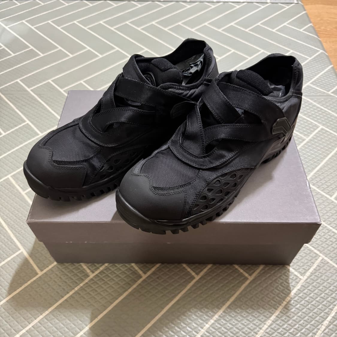 43, 275) 키코 코스타디노브 하크만 슈즈 오일 블랙 상품이미지1