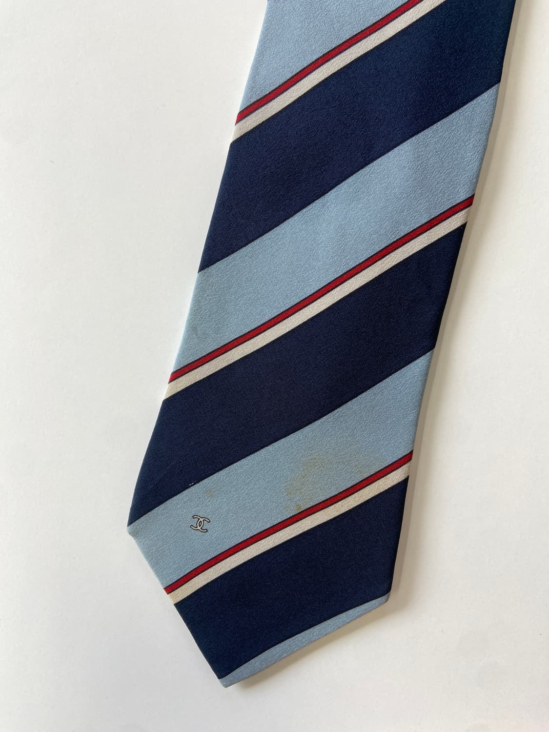 샤넬(CHANEL) 심플로고 명품 정품 넥타이 8.3cm 상품이미지8