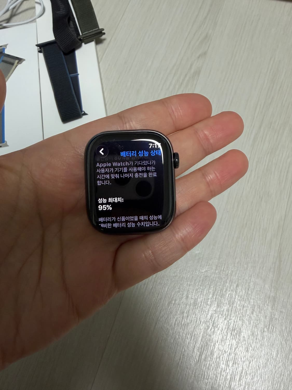 애플워치10 티타늄블랙 46mm 셀룰러 상품이미지2