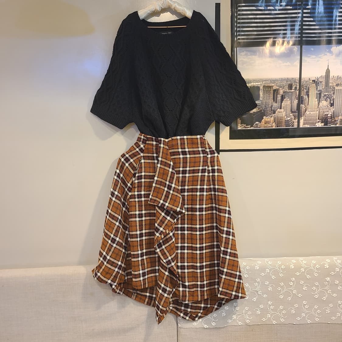 MOUSSY 체크스커트 23inch 상품이미지2
