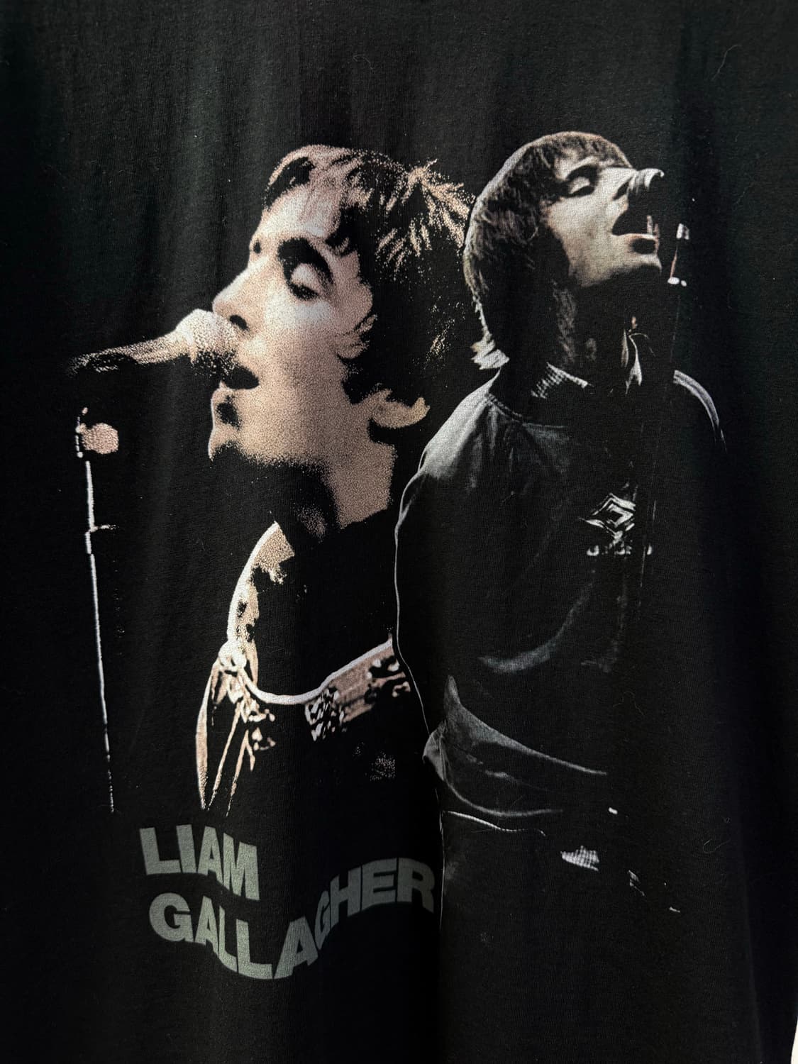 오아시스 리암갤러거 빈티지 밴드 티셔츠 상품이미지2