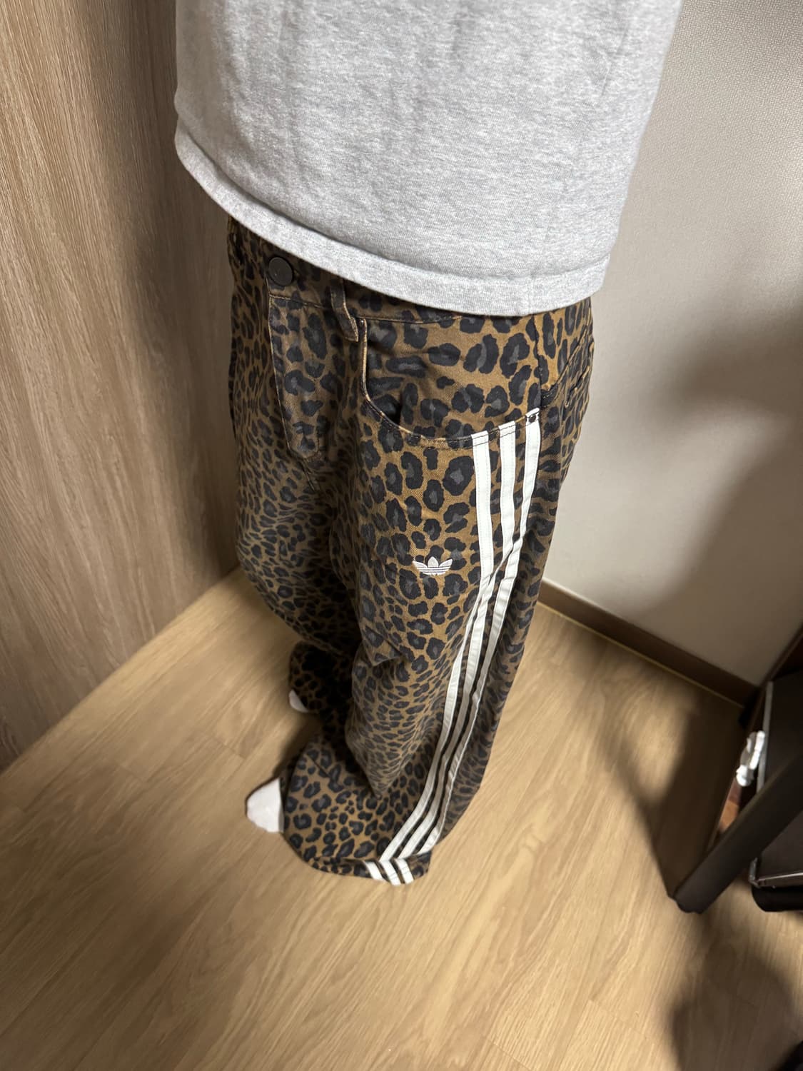 아디다스 데님 루즈 팬츠 레오파드(KA2680) 상품이미지1