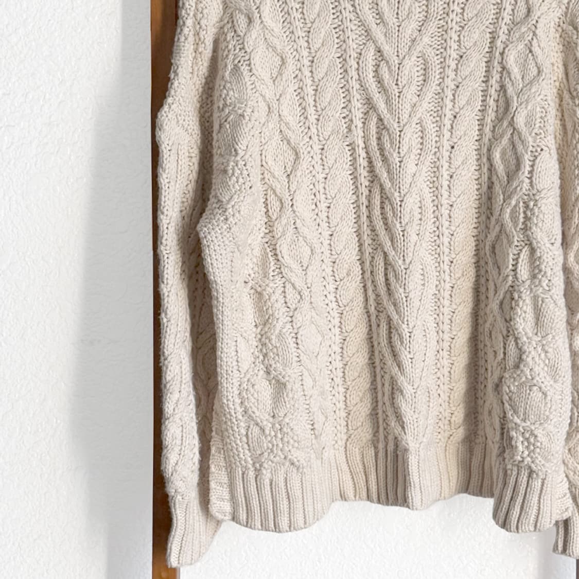 겨울방앗간 케이블 니트 상품이미지3