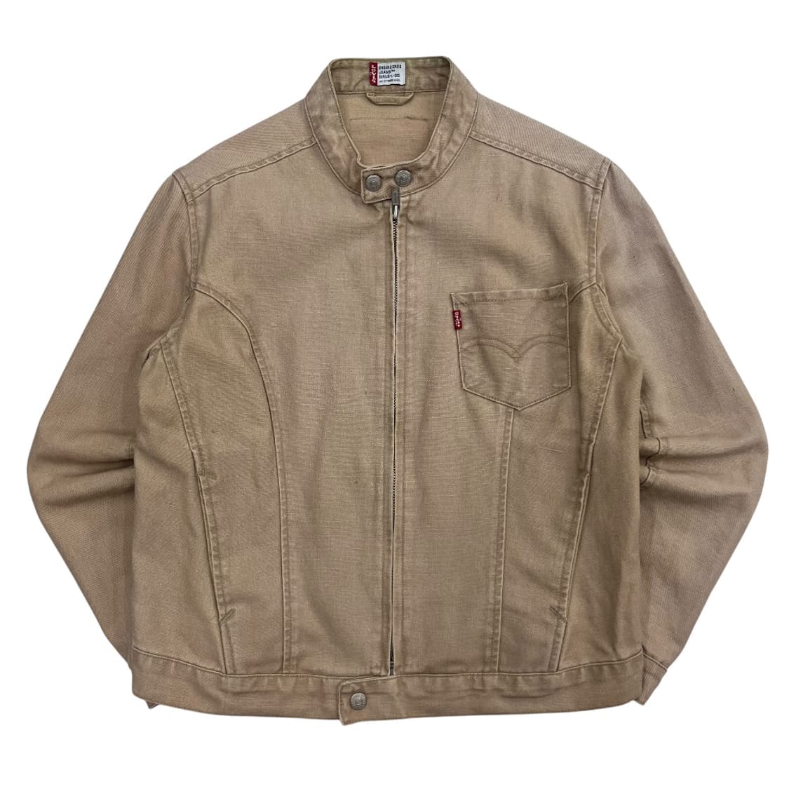 리바이스 베이지 데님 블루종 자켓 상품이미지3