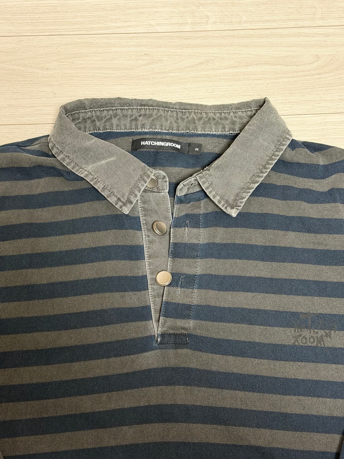 해칭룸 스트라이프 폴로티 상품이미지2