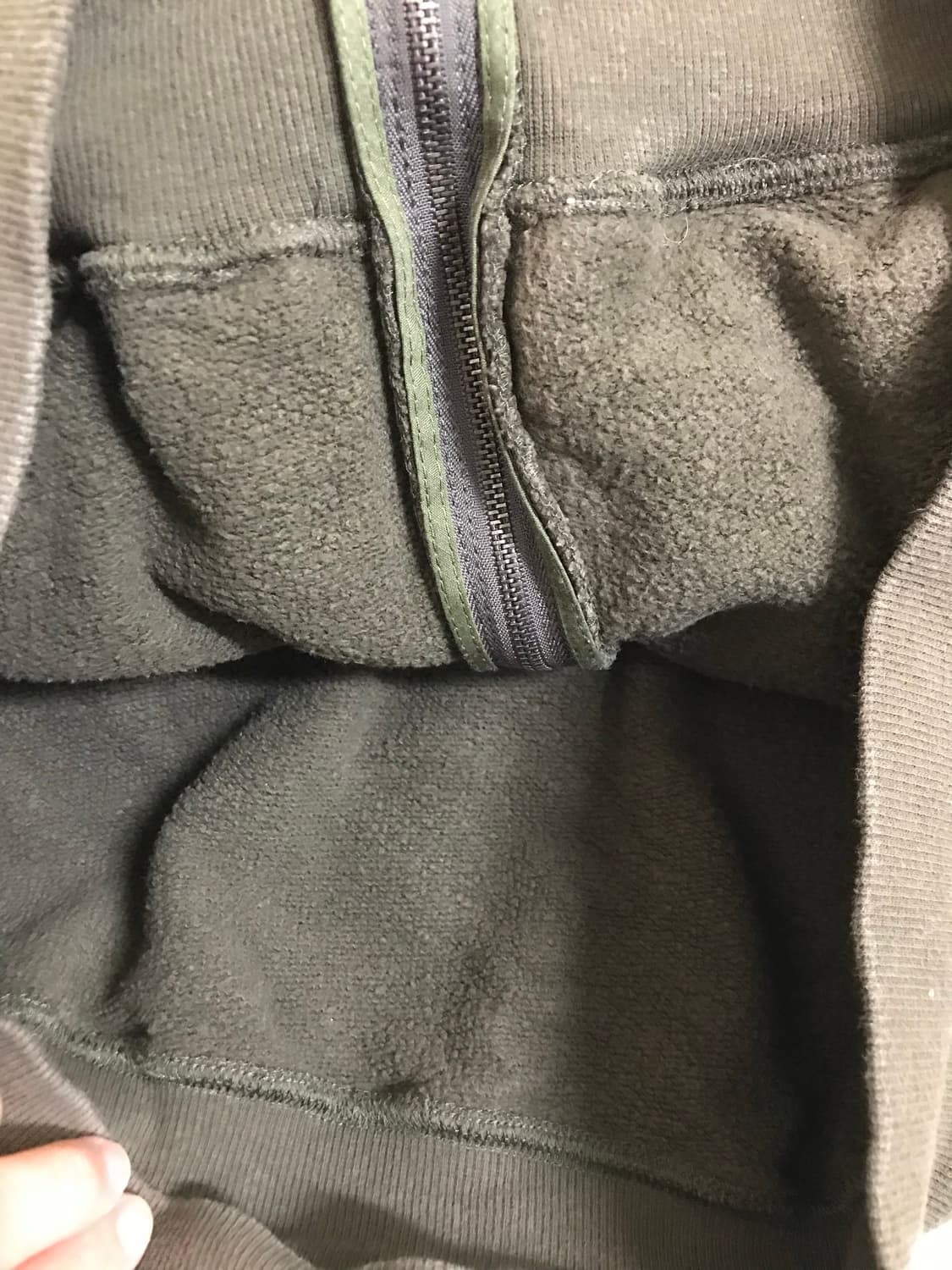 빈티지 기모 집업 상품이미지6