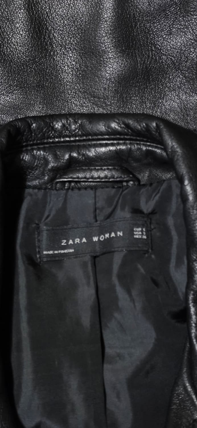ZARA WOMAN 라이더 블랙 자켓 S 상품이미지3