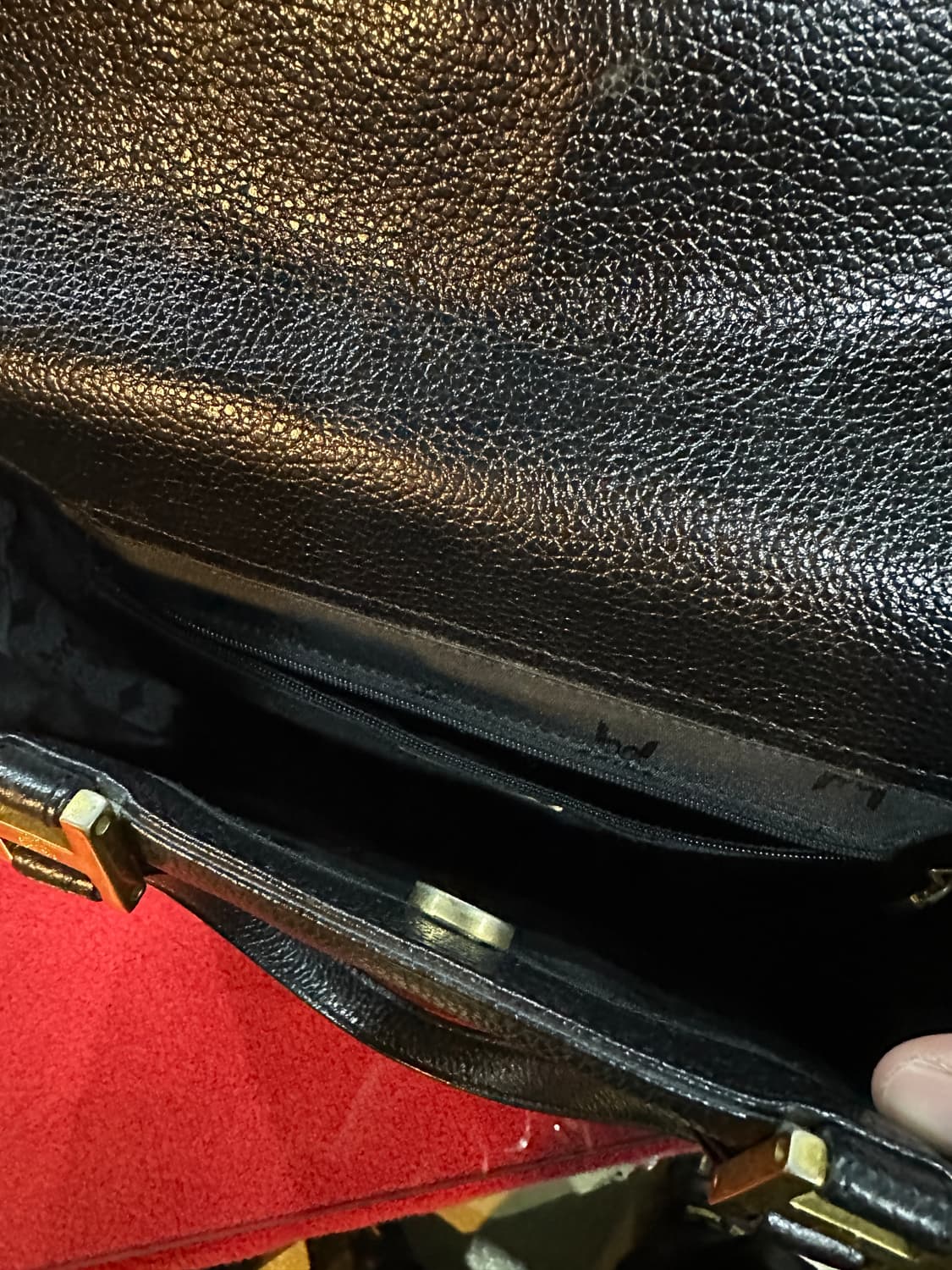 mcm 가죽토드백 블랙 상품이미지6