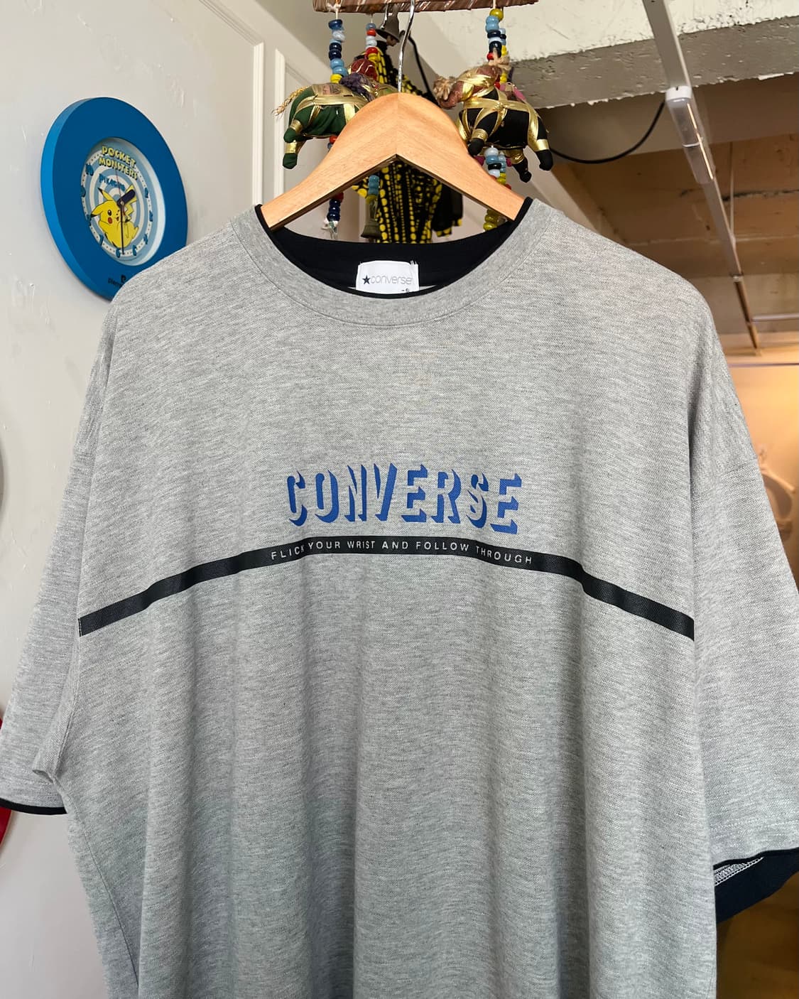 2000s Converse Big Size Skater T-Shirt 상품이미지4