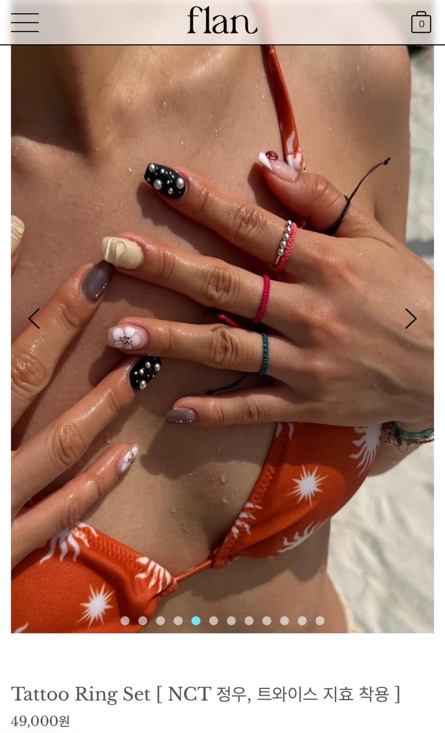 flan 타투링 1 set 상품이미지2