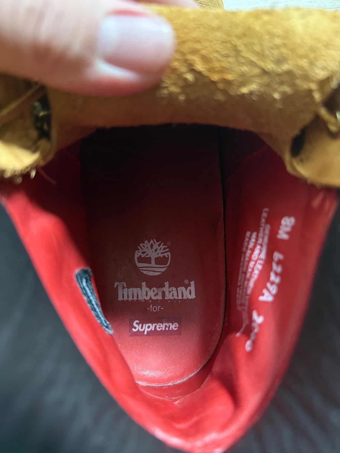 팀버랜드 x 슈프림 2013 crocodile 상품이미지5