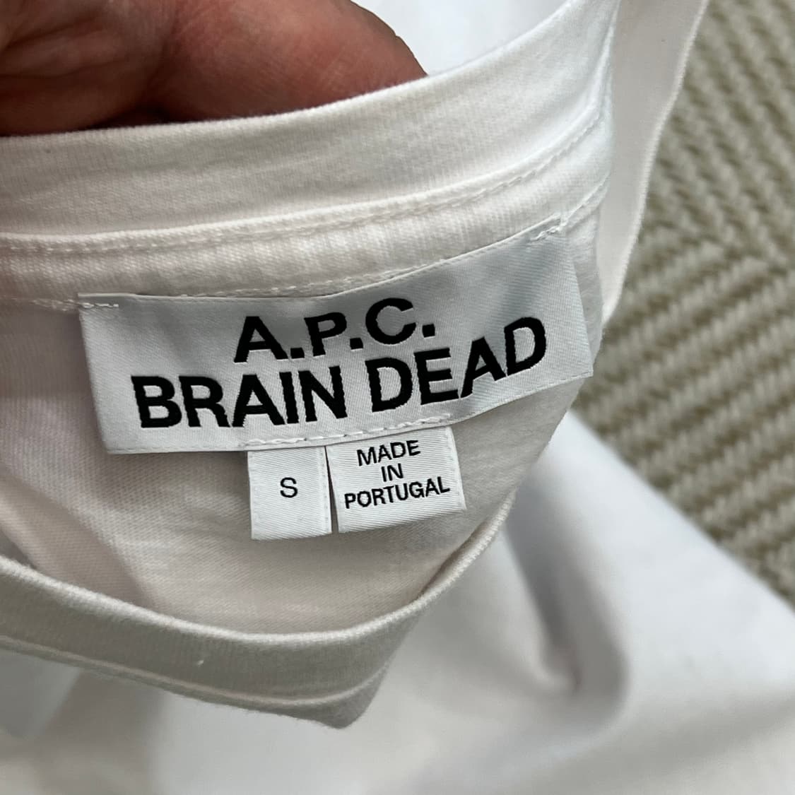 아페쎄 x 브레인데드 프린팅 반팔티 r3505 상품이미지7