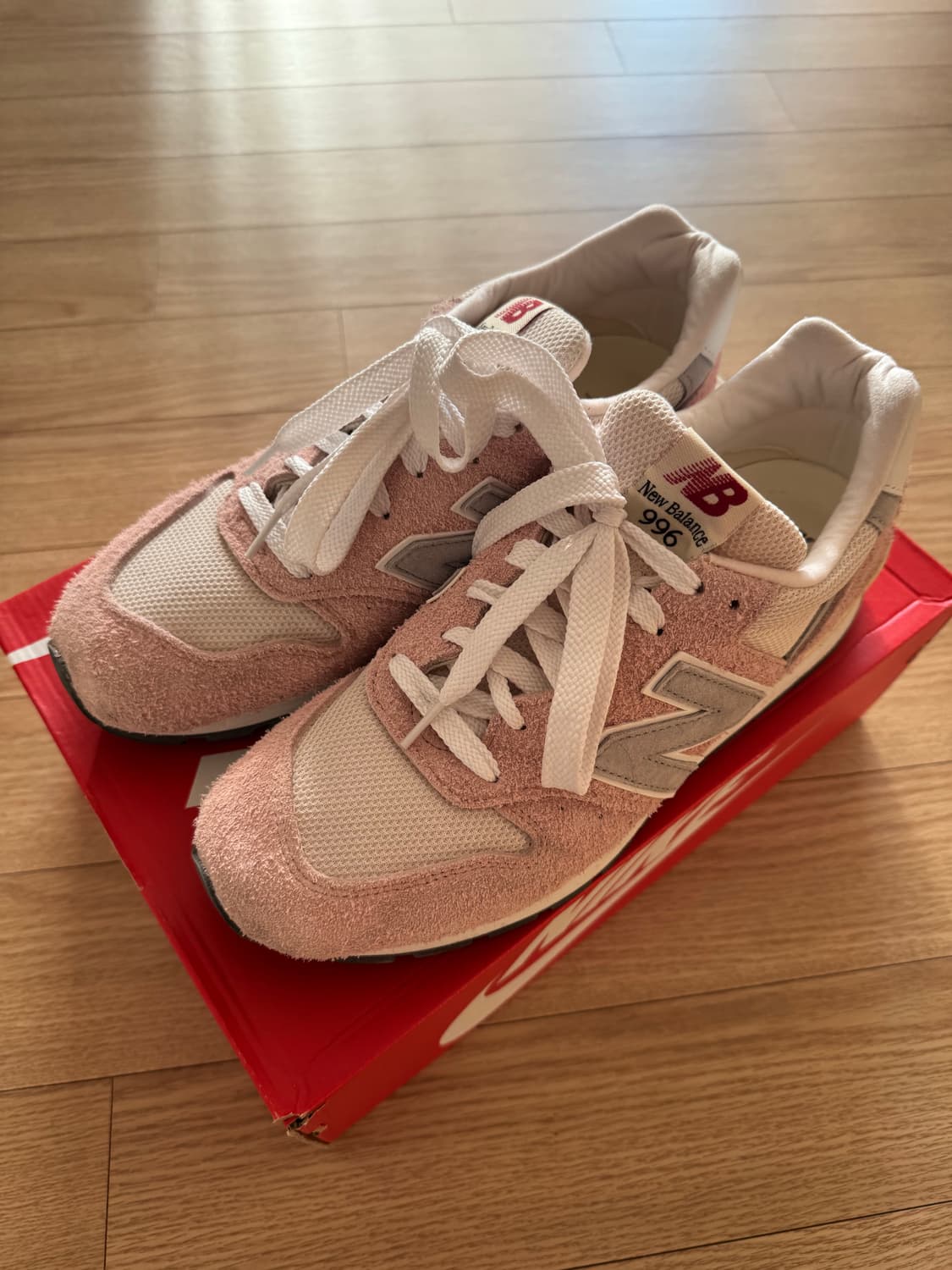 뉴발란스 996 핑크 헤이즈 실버 270 상품이미지4