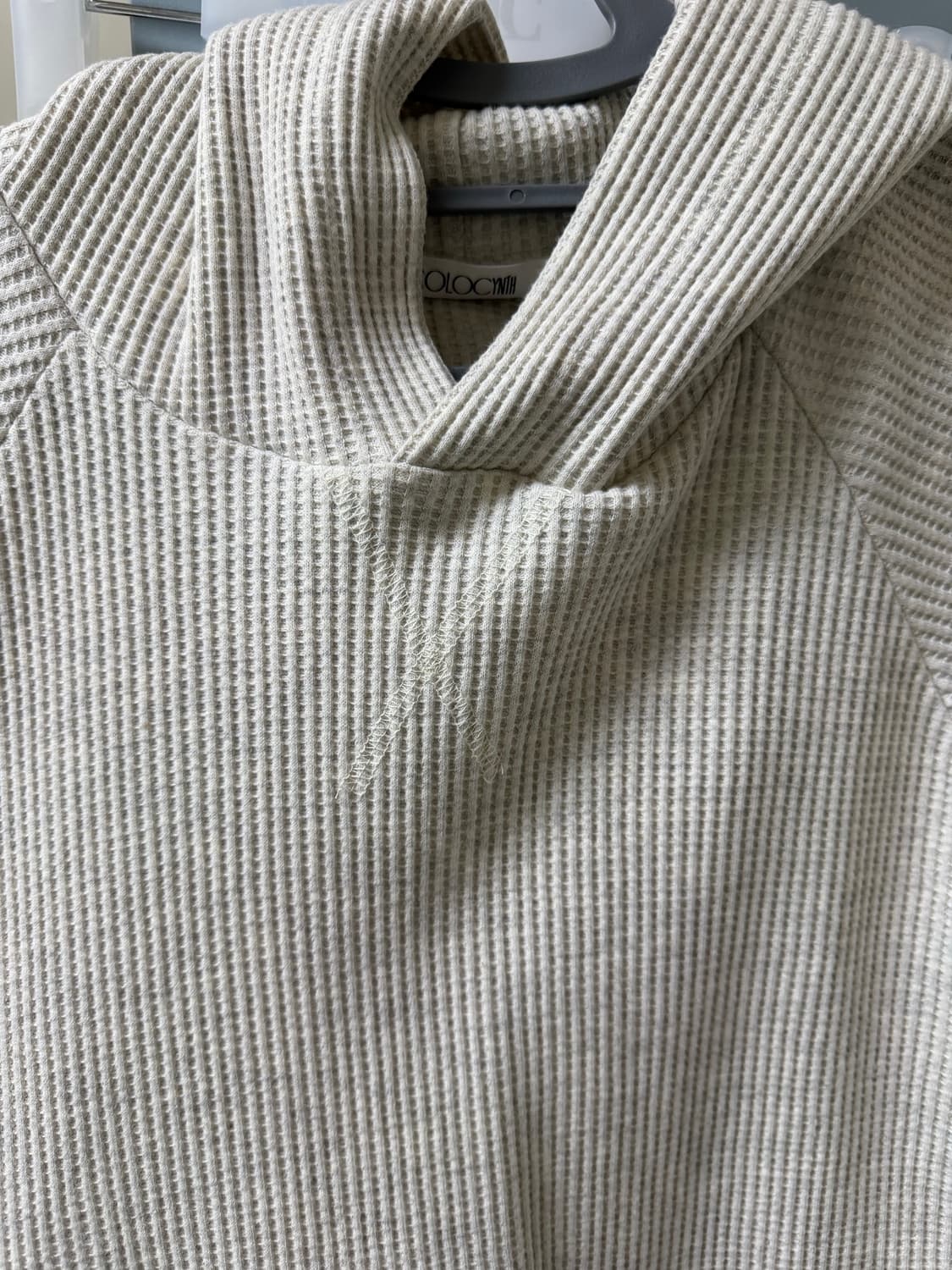 BLANKET HOOD MTM MELANGE OAT 상품이미지5