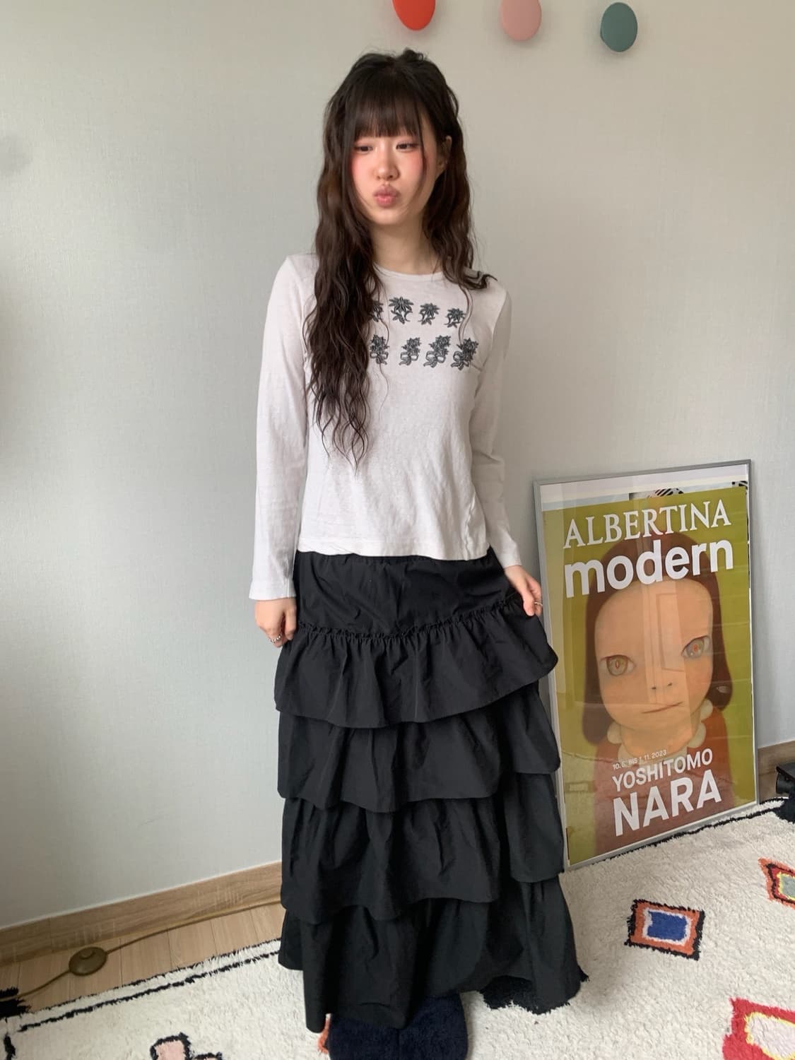 comme des garcons, flower top 상품이미지1