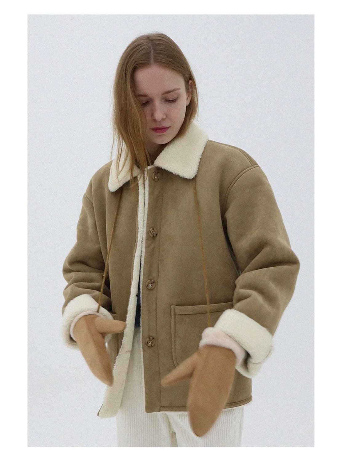 (레이크 스튜디오) fake suede half mustang 상품이미지1