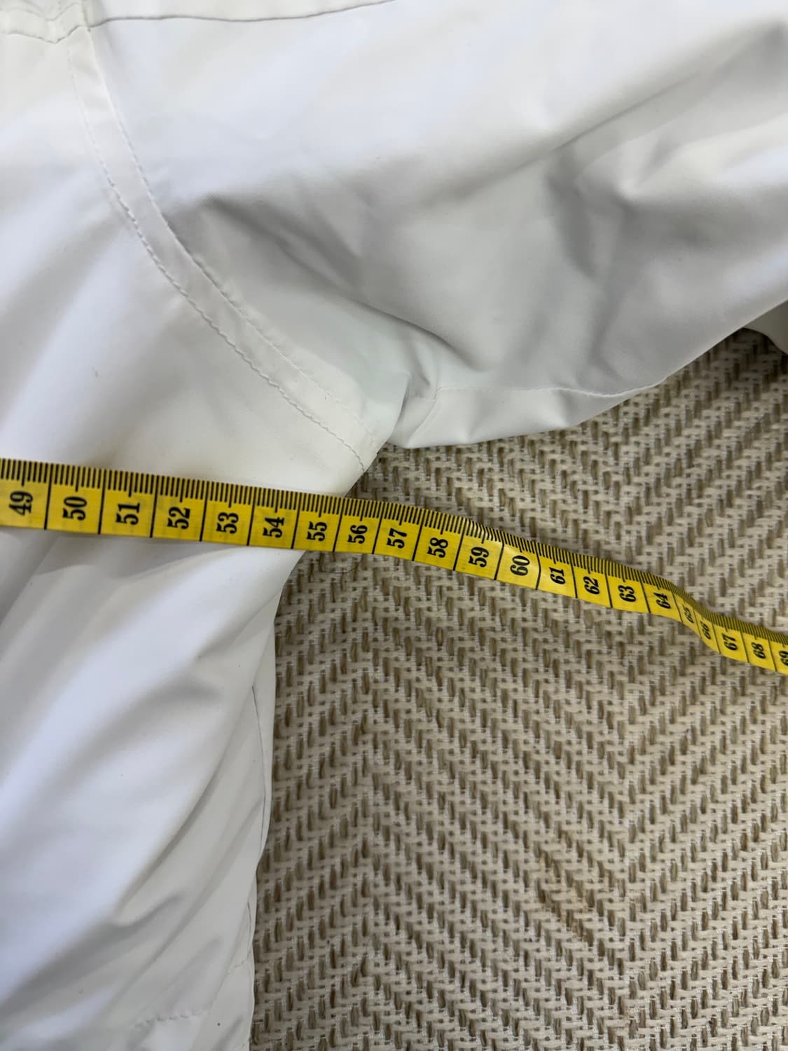 정품) 노스페이스 여성 화이트 구스패딩 100 상품이미지9